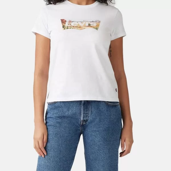 LEVIS THE PERFECT TEE 17369-3007-3007 White