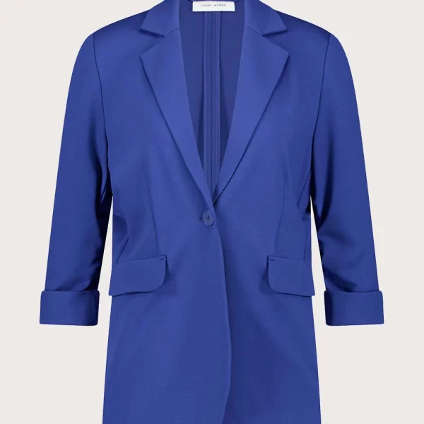 GERRY WEBER BLAZER 3/4 SLEEVE WI 530041-31240-80384 Blue