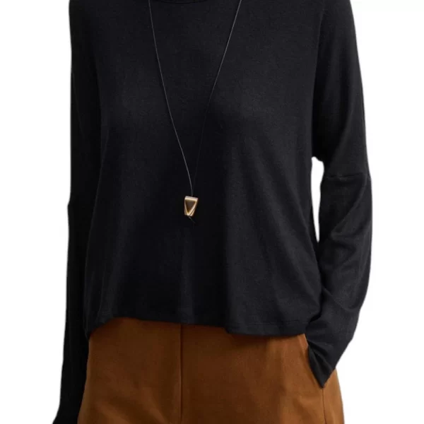 NAMASTE ''ΜΠΛΟΥΖΑ IDRISSA WW0725019-BLACK Black