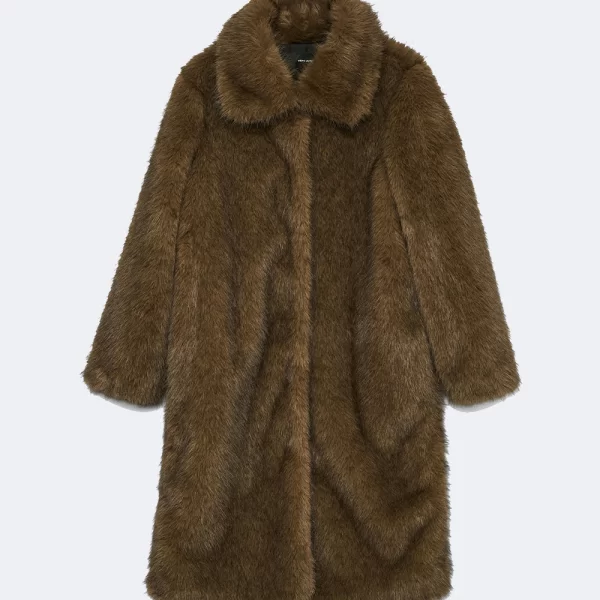 VERO MODA VMGLORIA COAT 10339433-Emperador Brown