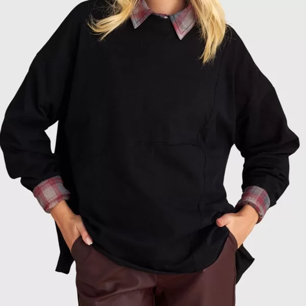 ATTRATTIVO ΜΠΛΟΥΖΑ 9921814-MAYRO Black