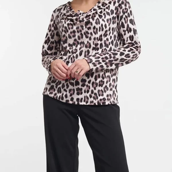 FIBES ΜΠΛΟΥΖΑ 03-6961-BEIGE Biege