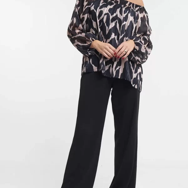 FIBES MΠΛΟΥΖΑ 03-6966-BLACK Black