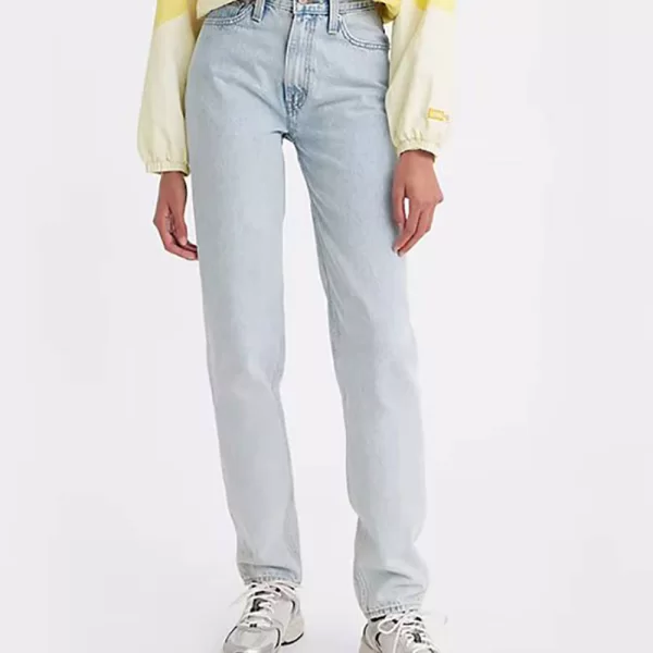 Levis LEVIS 80S MOM JEAN A3506-0014-0014 DenimLightBlue