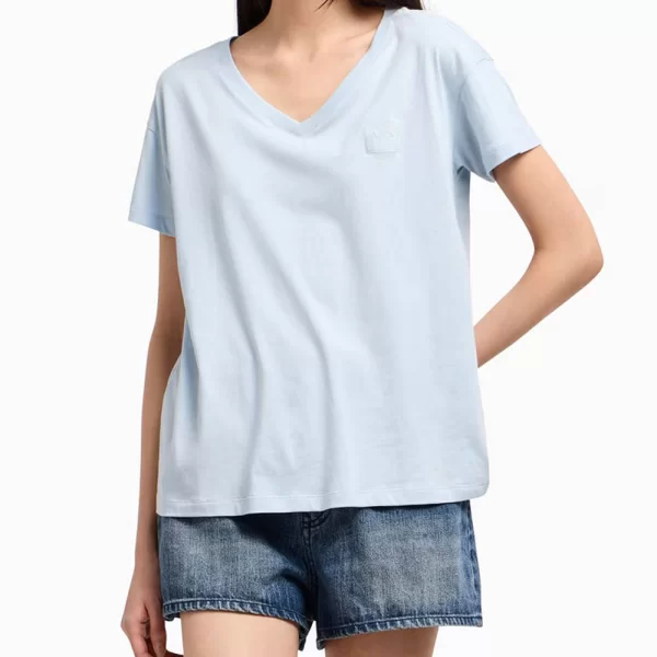 ARMANI EXCHANGE T-SHIRT XW000531AF10359-U9278 LightBlue