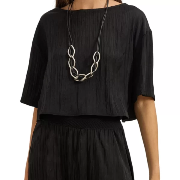 NAMASTE ''ΜΠΛΟΥΖΑ NETTIE WW0725040-BLACK Black