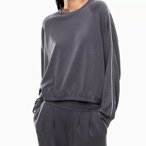 EA7 JERSEY BLOUSE 7W000444AF12643-U8117 DarkGray