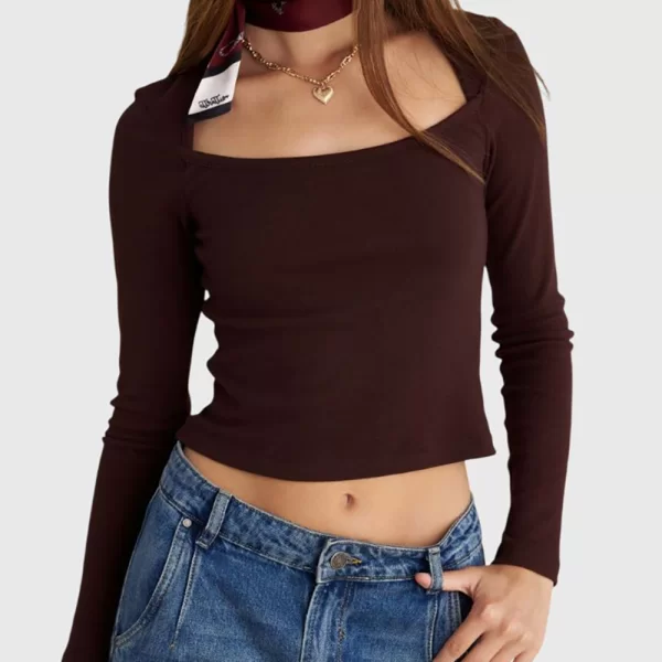 ATTRATTIVO ΜΠΛΟΥΖΑ 9922032-CHEST Brown