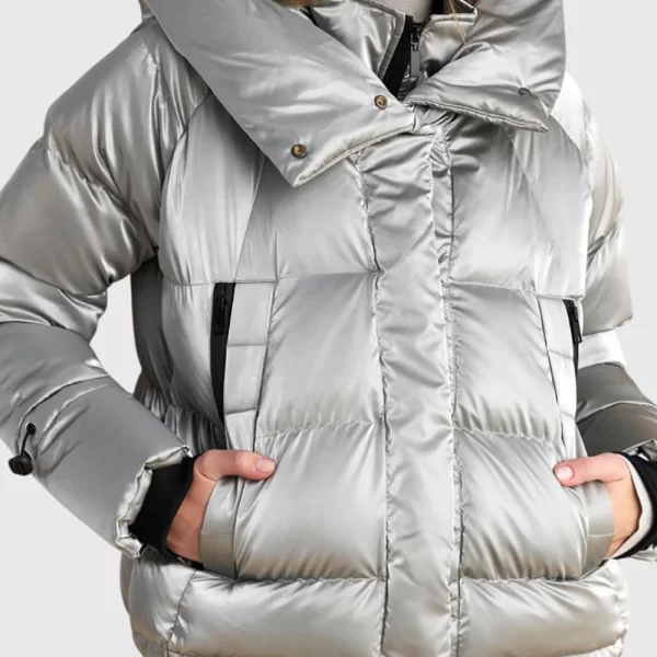 ATTRATTIVO ΜΠΟΥΦΑΝ 9921819-SILVE MetallicSilver