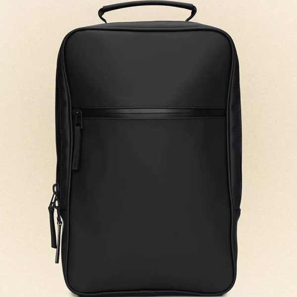 RAINS Book Backpack W3 (Διαστάσεις: 41 x 27 x 13 εκ.) 12310-01 Black