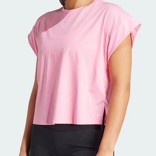 Adidas ADIDAS STUDIO T-SHIRT IS2983-PINK Pink