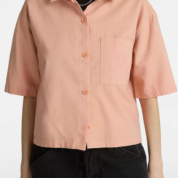 VANS MCMILLAN SS TOP VN000F74CR51-VNCR5 Coral