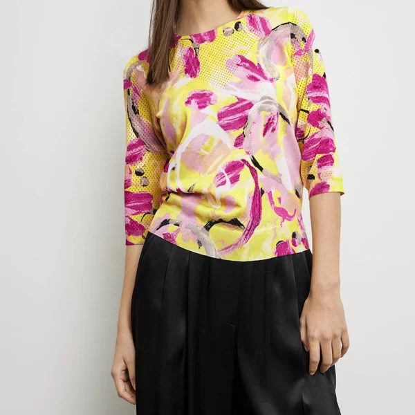 TAIFUN TAIFUN PULLOVER 3/4 SLEEVE 572308-15011-04142 Multi