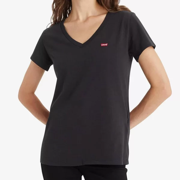 LEVIS PERFECT VNECK 85341-0003-0003 Black