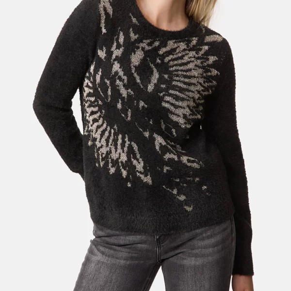 TAIFUN PULLOVER 1/1 SLEEVE 672406-15307-01102 Black