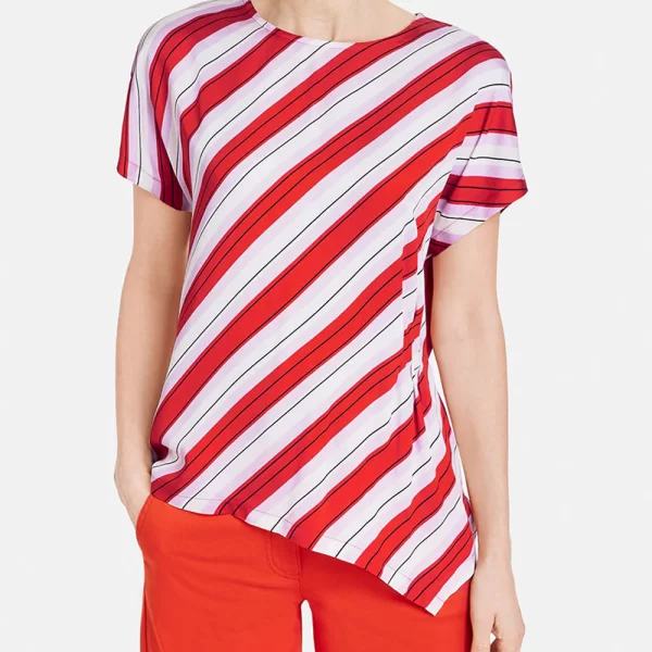 GERRY WEBER T-SHIRT 1/2 SLEEVE 170223-35019-09062 Red