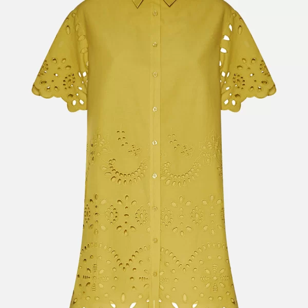 SILVIAN HEACH SHORT DRESS AIMAL GPP26300VE-MANGO MINT Mixed