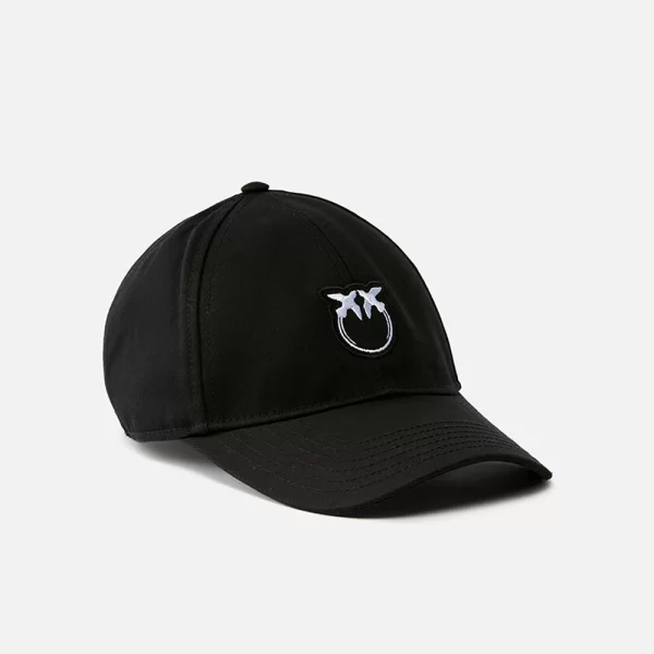 PINKO BREAK DANCE BASEBALL CAP COTON 106739A38P-Z99 Black