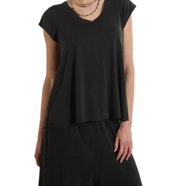 NAMASTE ΜΠΛΟΥΖΑ ARLUNA SS0726006-BLACK Black