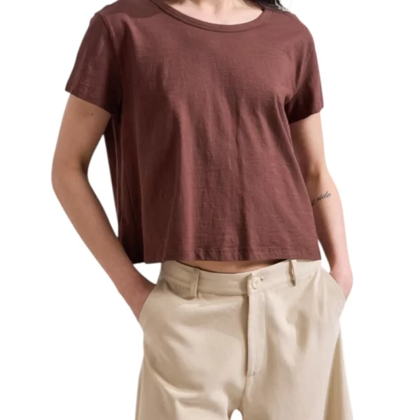 NAMASTE ΜΠΛΟΥΖΑ LUREYA SS0726009-CHOCO Chocolate