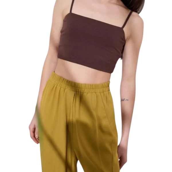 NAMASTE ΤΟΠ DAKARI SS1326022-CACAO Chocolate