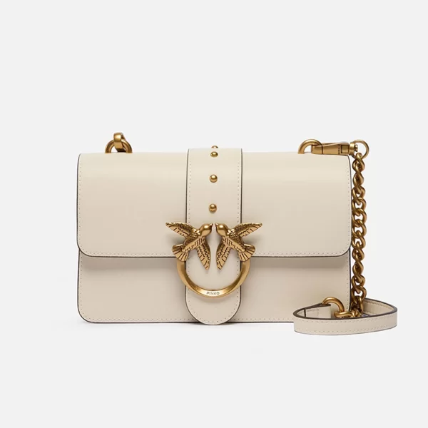 PINKO LOVE ONE MINI ST. CL VITELLO S 105856A0F1-Z14Q Cream