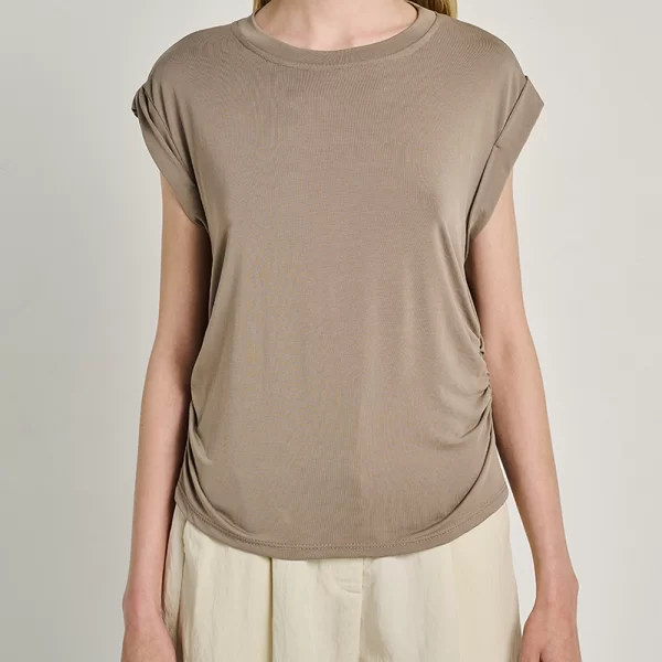 STAFF Joy Sleeveless Top 63-405.055-Ν0076 SandyBrown