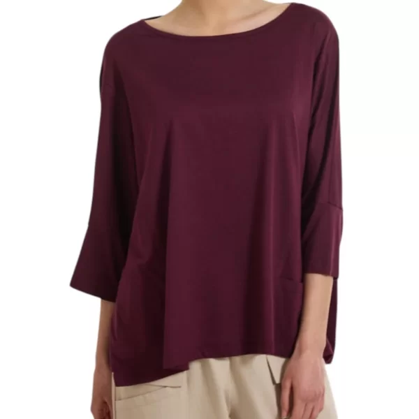 NAMASTE ΜΠΛΟΥΖΑ SS0726022-ANEMONE DarkRed