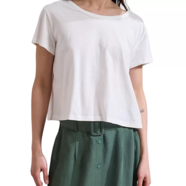 NAMASTE ΜΠΛΟΥΖΑ LUREYA SS0726009-WHITE White