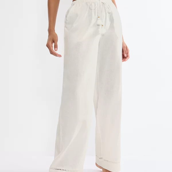 TRIUMPH Summer Wear Trousers 01 10227239-00GZ OffWhite