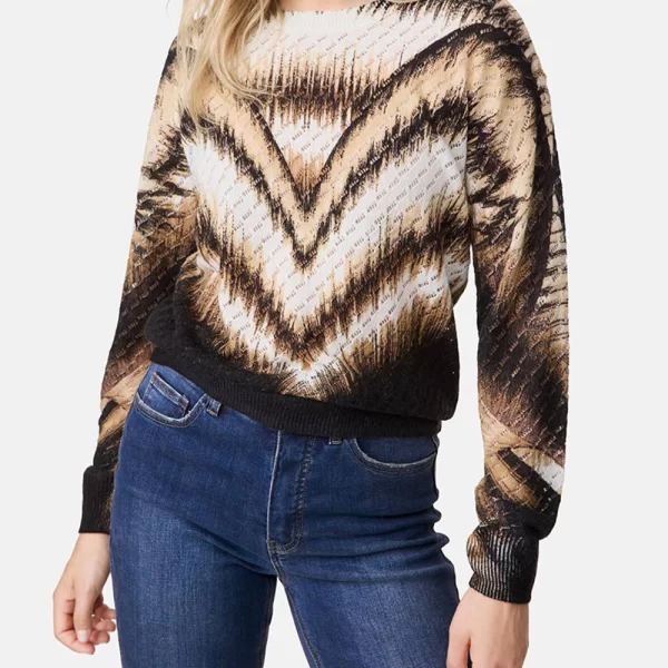 TAIFUN PULLOVER 1/1 SLEEVE 672404-15304-01102 Mixed