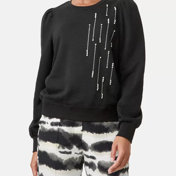 TAIFUN SWEATSHIRT 671428-16326-01102 Black