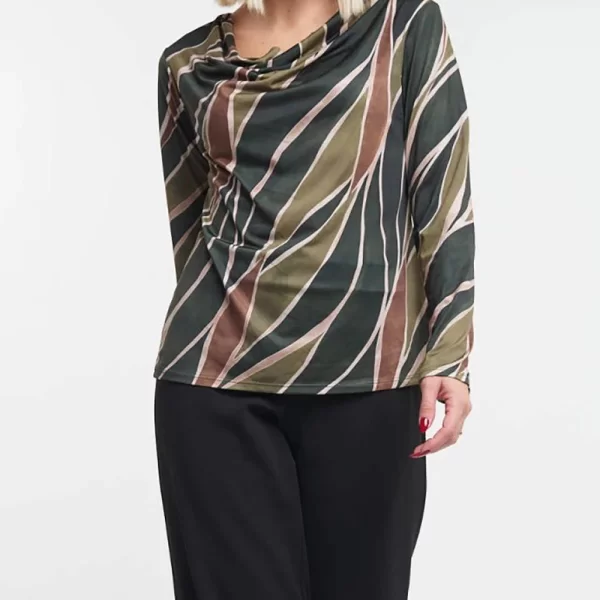 FIBES ΜΠΛΟΥΖΑ 03-6962-KHAKI Khaki