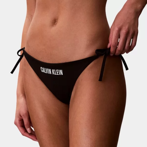 CALVIN KLEIN JEANS SIDE TIE BOTTOM LV00Q61220-UB1 Black