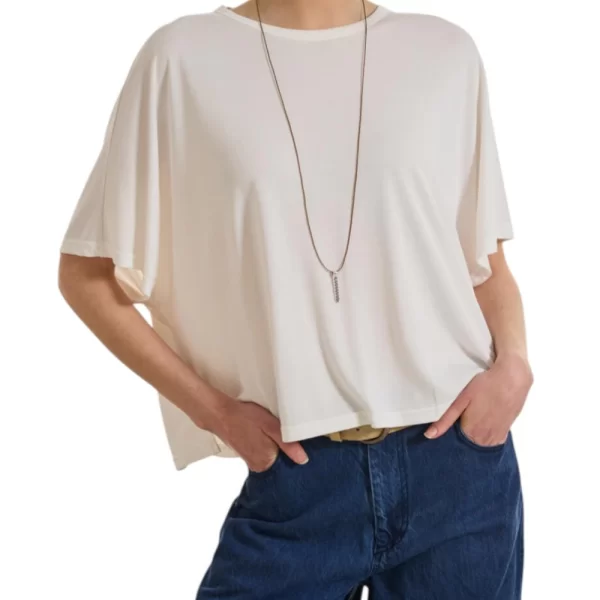 NAMASTE ΜΠΛΟΥΖΑ DICE SS0726005-CREAM Cream