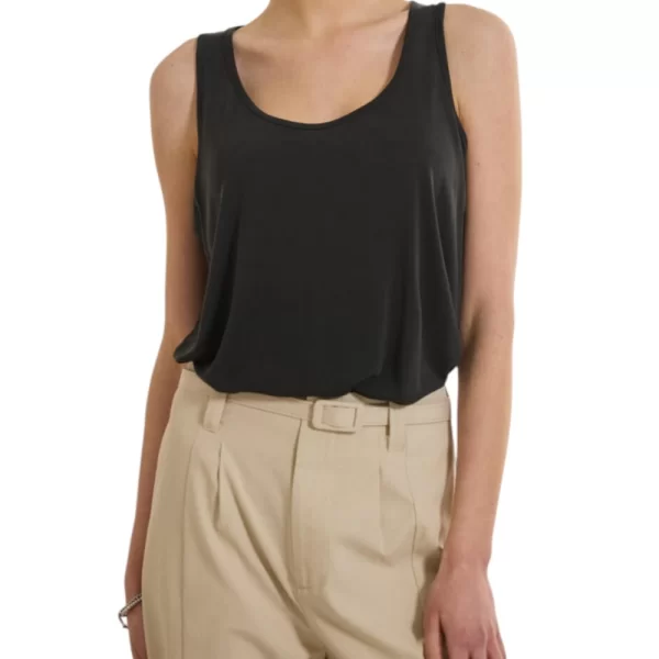 NAMASTE ΜΠΛΟΥΖΑ COPE SS0726033-BLACK Black