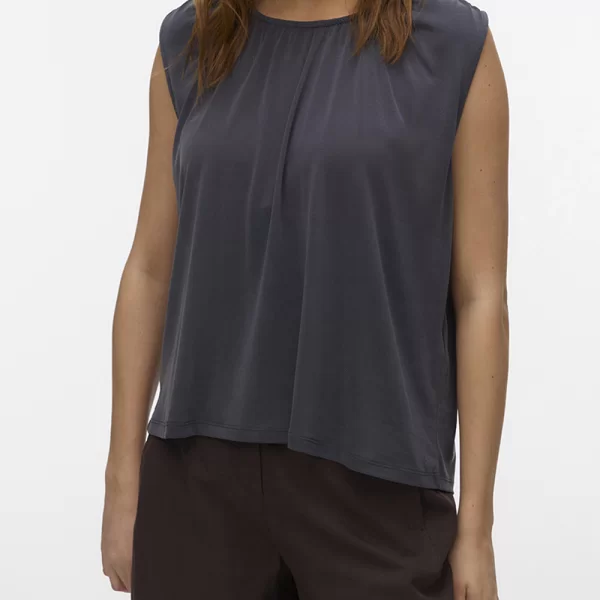 Vero Moda VERO MODA VMFILLI SL TOP JRS NOOS 10342938-Asphalt DarkSlateGrey