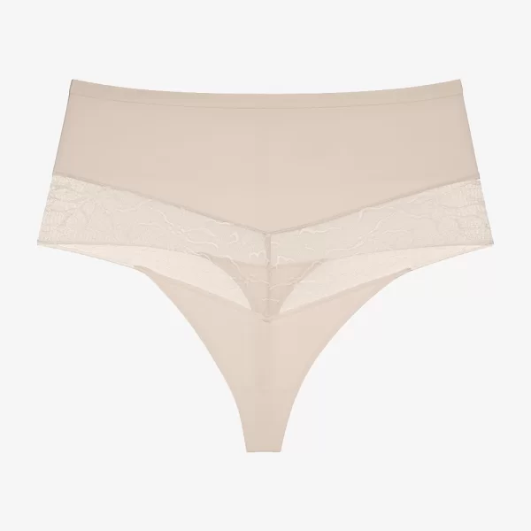 TRIUMPH Comfort Contour Highwaist String 10226423-00NZ Biege