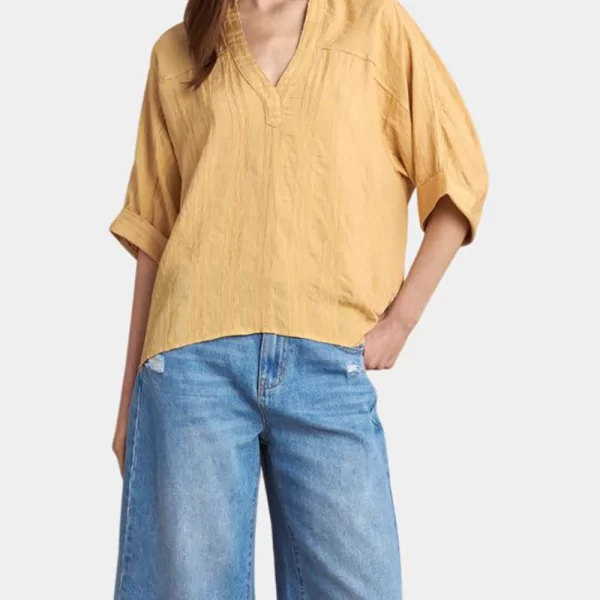 ATTRATTIVO ΤΟΠ 9923006-KITRI Mustard