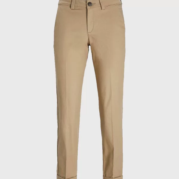 JJXX JXELLA REG CHINO MW PANT PNT NOOS 12200676-Petrified Oak Camel