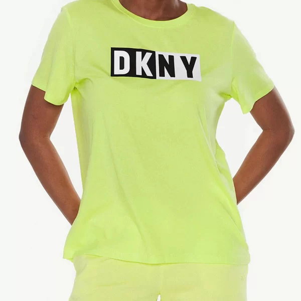 DKNY DKNY LOGO ΜΠΛΟΥΖΑΚΙ ΚΟΝΤΟΜΑΝΙΚΟ DKNY DP2T5894-0051 Lime