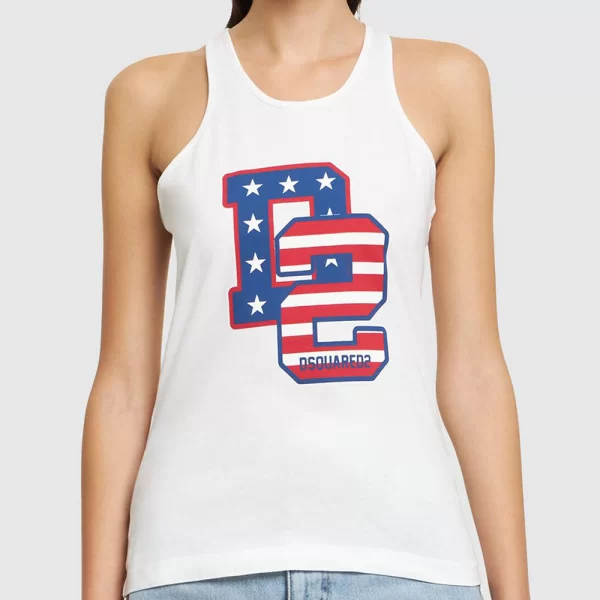 DSQUARED2 ΜΠΛΟΥΖΑ S75NL0041S24668-100 White