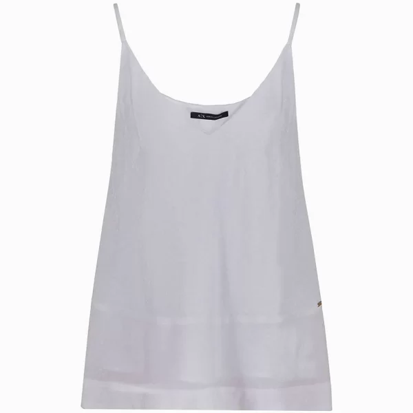 ARMANI EXCHANGE TOP 3DYH45YN9RZ-1000 White