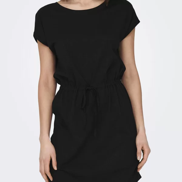 ONLY ONLMAY DRESS NOOS 15153021-BLACK TotalBlack