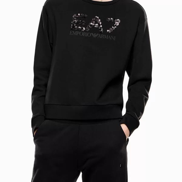 EA7 SWEATSHIRT 7W000542AF16442-UC001 Black