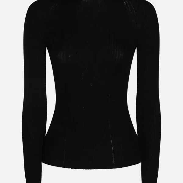 TWINSET ΠΛΕΚΤΟ 252TT3111-00006 Black