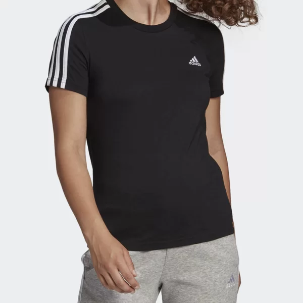 ADIDAS ΜΠΛΟΥΖΑ W 3S T L GL0784-BLACK/WHITE Black