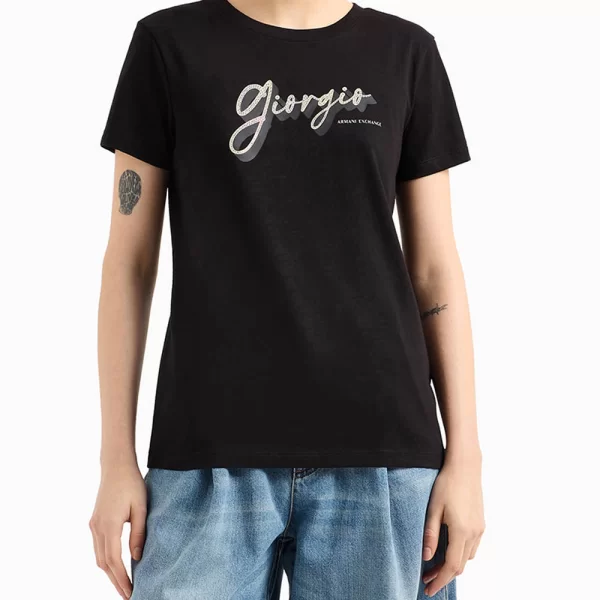 ARMANI EXCHANGE T-SHIRT XW000542AF10359-UC001 Black