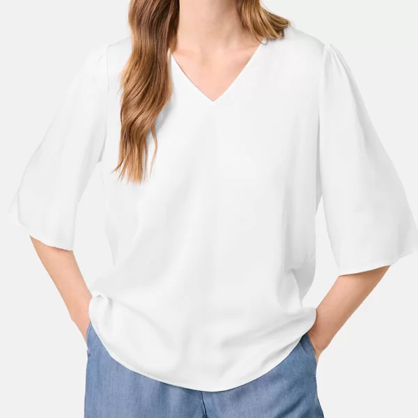 TAIFUN BLOUSE 1/2 SLEEVE 760320-11142-09700 OffWhite