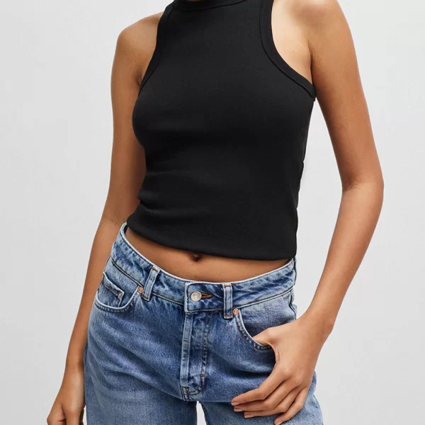 HUGO The Plain Tank 10258222 01 50515651-001 Black